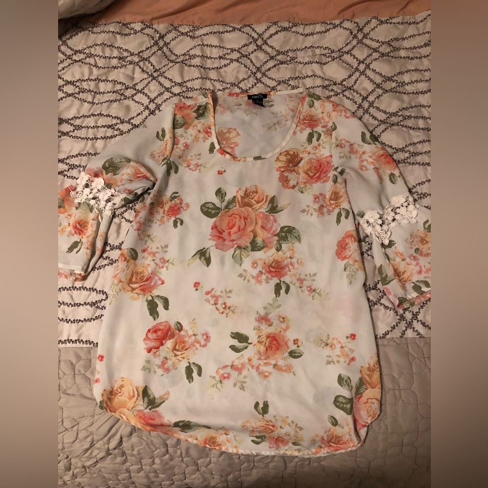 Cute mesh top